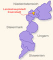 Freistadt Eisenstadt - Burgenlands Hauptstadt am südlichen Leithagebirge