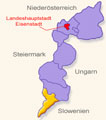 Bezirk Jennersdorf in der Thermenregion Südburgenland